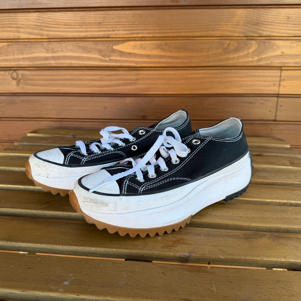 Converse Black and White Chunky Sneakers
